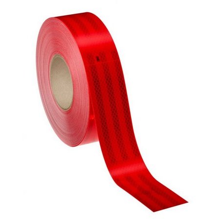 REFLECTERENDE TAPE ROOD 55MMX50M