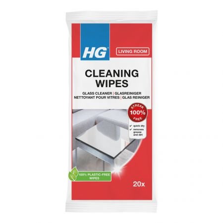 HG CLEANING WIPES GLAS REINIGER