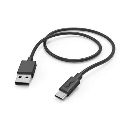 OPLAADKABEL USB-A/USB-C 1M ZWART