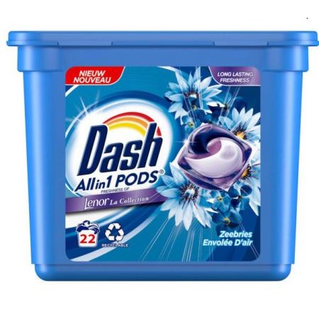 DASH ALL-IN-ONE PODS ZEEBRIES 22PODS