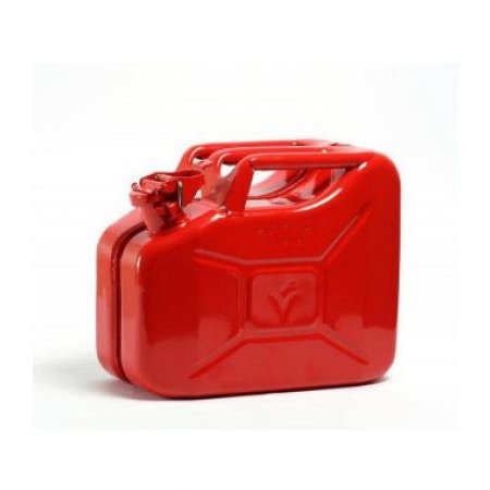 JERRYCAN 10L METAAL ROOD