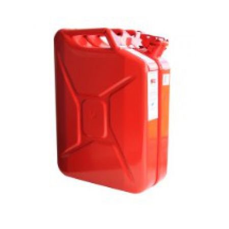 JERRYCAN 20L METAAL ROOD