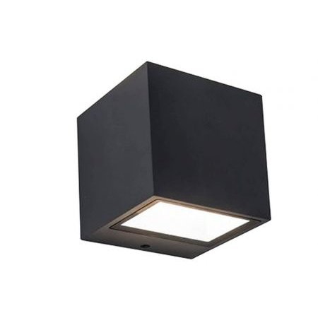 GEMINI OUTDOOR LED WALL 1 LIGHT BLACK SMALL 850LM